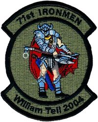 71st Fighter Squadron William Tell Competition 2004
F-15C team.
