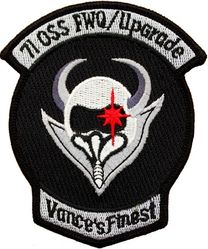71st Operations Support Squadron Fixed Wing Qualification/Upgrade
