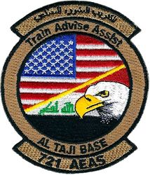 721st Air Expeditionary Advisory Squadron
Keywords: desert