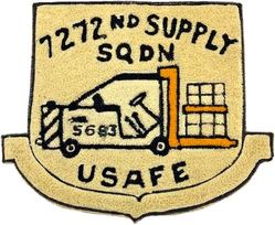 7272d Supply Squadron Morale
German made.
