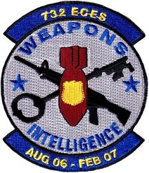 732d Expeditionary Civil Engineer Squadron Weapons Intelligence 2006-2007
