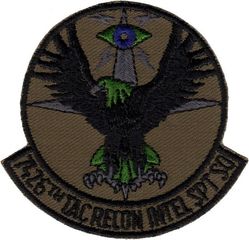 7426th Tactical Reconnaissance Intelligence Support Squadron
German made.
Keywords: subdued