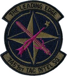 7451st Tactical Intelligence Squadron
Keywords: subdued