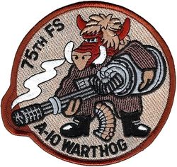 75th Fighter Squadron A-10 
Keywords: desert