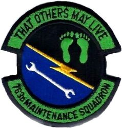 763rd Maintenance Squadron
Now the 823d MXS as of 2012.
