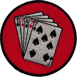 77th Fighter-Bomber Squadron
Large chest patch on twill with merrowed edge.
