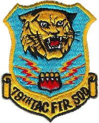 79th Tactical Fighter Squadron 
Smaller, UK made.
