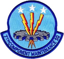 7th Component Maintenance Squadron
Korean made.
