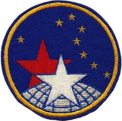 7th Ferrying Squadron
Seattle, WA, 24 Mar 1942; Gore Field, Great Falls, MT, 22 Jun 1942–1 Apr 1944. Syracuse AAB, NY, 1 May 1944; Baer Field, IN, 7–27 Oct 1944; Biak Island, 11 Nov 1944; Dulag, Leyte, May 1945; Okinawa, 19 Aug 1945; Yokota AB, Japan, 22 Sep 1945–15 Jan 1946. WW 2 era on felt made.
