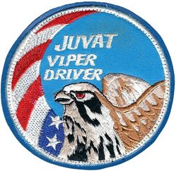 80th Tactical Fighter Squadron F-16 Pilot Swirl
Sewn to leather, Korean made.
