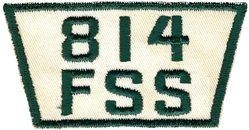 814th Food Service Squadron
Hat patch
