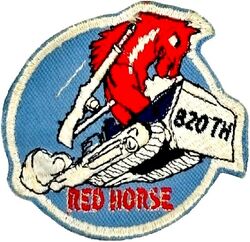 820th Civil Engineering Squadron, Heavy Repair Morale
