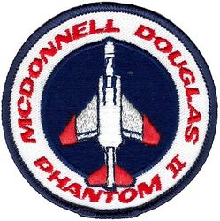 82d Aerial Targets Squadron QF-4
First QF-4 patch made by using orange marker to modify existing MDD patch.
