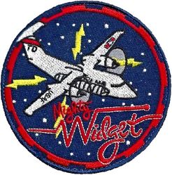 82d Aerial Targets Squadron E-9A
The E-9A Widget provides support for air-to-air weapons system evaluation, development and operational testing. The aircraft has a fixed antenna array that receives and records telemetry from test and drone vehicles flying over the Gulf of Mexico.
