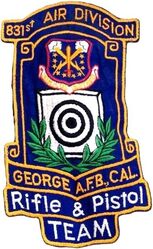 831st Air Division Rifle and Pistol Team
Back patch sized.
