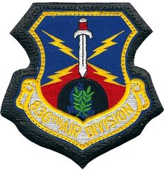 836th Air Division
Sewn onto leather.
