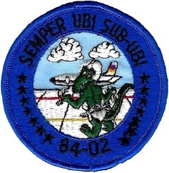 Class 1984-02 Undergraduate Navigator Training
