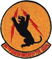 84th Fighter-Interceptor Squadron
Large chest patch, Japan made.
