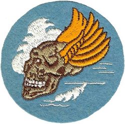 85th Fighter Squadron 
On felt.

