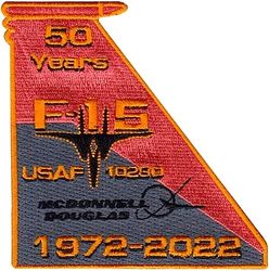 85th Test and Evaluation Squadron F-15 50th Anniversary
