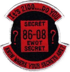 Class 1986-08 Electronic Warfare Officer Training
