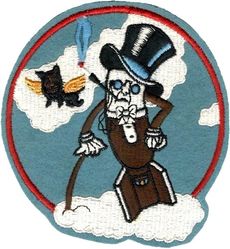 867th Bombardment Squadron, Heavy
Organized as 92d Aero Squadron on 21 Aug 1917. Demobilized on 21 Dec 1918. Reconstituted and consolidated (1942) with 17th Reconnaissance Squadron (Light), which was constituted on 20 Nov 1940. Activated on 15 Jan 1941. Redesignated: 92d Bombardment Squadron (Light) on 14 Aug 1941; 92d Reconnaissance Squadron (Medium) on 30 Dec 1941; 433d Bombardment Squadron (Medium) on 22 Apr 1942; 10th Antisubmarine Squadron (Heavy) on 29 Nov 1942; 867th Bombardment Squadron (Heavy) on 21 Oct 1943. Inactivated on 4 Jan 1946.

WW 2 era on felt.


