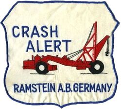 86th Field Maintenance Squadron Repair and Reclamation Section
R&R section handled crash recovery. Back patch, German made.
