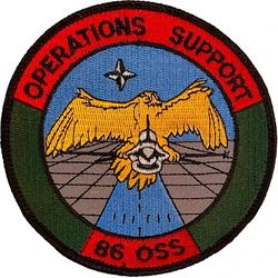 86th Operations Support Squadron
German made.
Keywords: subdued