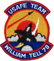 86th Tactical Fighter Wing William Tell Competition 1978
F-4E team, German made. Beware of repros.

