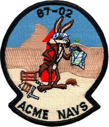 Class 1987-02 Specialized Undergraduate Navigator Training
Keywords: Wile E. Coyote