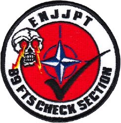 89th Flying Training Squadron Check Section
