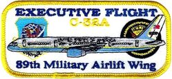 89th Military Airlift Wing C-32A
Hat patch.
