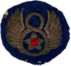 8th Air Force
UK made with bullion on felt.
