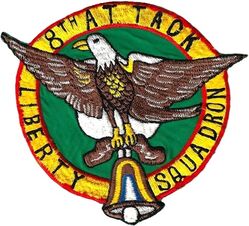 8th Attack Squadron
The 8th moved to Bien Hoa Air Base, where it redesignated as the 8th Attack Squadron and absorbed the Cessna A-37B Dragonfly of the 310th and 311th Attack Squadrons and given a counter-insurgency (COIN) mission in 1969. Chest patch, Japan made.
