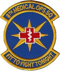 8th Medical Operations Squadron
Korean made.
