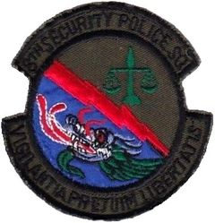 8th Security Police Squadron
Keywords: subdued
