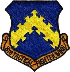 8th Tactical Fighter Wing
Circa 1958, Japan made.
