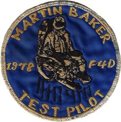 8th Tactical Fighter Wing F-4D 1978 Ejection Morale
Given to a crew member that successfully ejected from and F-4D. Martin Baker was the name of the seat maker. Korean made

