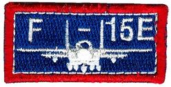 90th Fighter Squadron F-15E Pencil Pocket Tab
