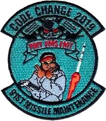 91st Missile Maintenance Squadron Code Change 2019
Keywords: subdued