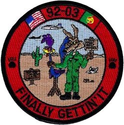 Class 1992-03 Joint Specialized Undergraduate Pilot Training
Keywords: Wile E. Coyote