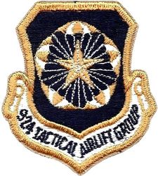 924th Tactical Airlift Group
Moved to Bergstrom in 1976 when Ellington was turned over to the ANG. Became a fighter unit in 1981.
