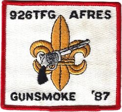 926th Tactical Fighter Group Gunsmoke Competition 1987
