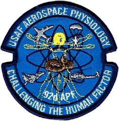 92d Aerospace Medicine Squadron Aerospace Physiology Flight
