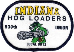 930th Consolidated Aircraft Maintenance Squadron A-10 Weapons Loaders Morale
Silkscreened patch for hat.
