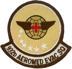 932d Aeromedical Evacuation Squadron
Keywords: Desert