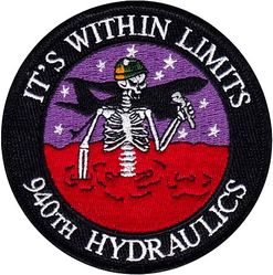 940th Aircraft Maintenance Squadron Hydraulics Flight Morale

