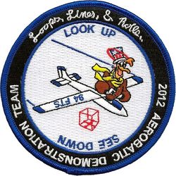 94th Flying Training Squadron United States Air Force Academy Aerobatic Demonstration Team 2012
