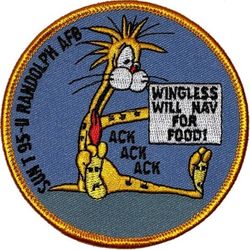 Class 1995-11 Specialized Undergraduate Navigator Training 
Keywords: Bill the Cat