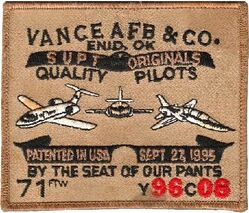 Class 1996-08 Joint Specialized Undergraduate Pilot
